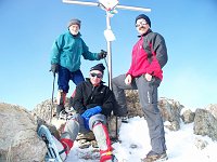 Ciaspolata al Piz Tri in Val Camonica 2308 m il 31 gennaio 09  - FOTOGALLERY